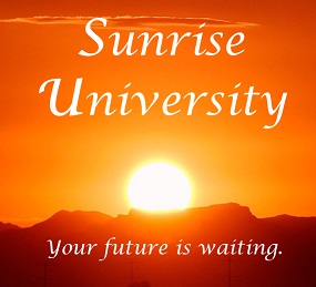 Sunrise University. Your future is waiting.